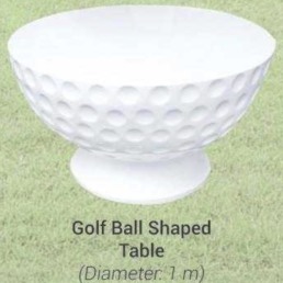 Golf Ball shaped table